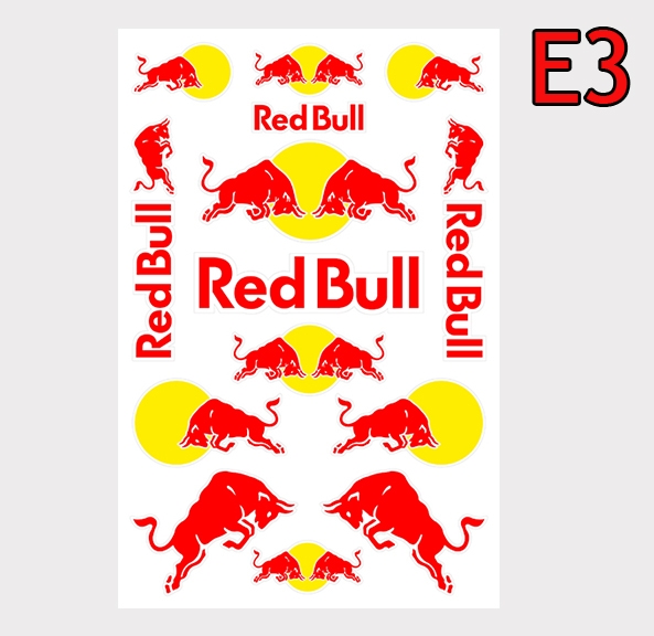 Samolepky REDBULL E3 UNI