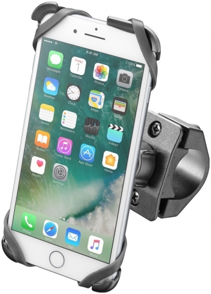 Držák na moto INTERPHONE CELLULARLINE MOTO CRADLE  pro Apple Iphone 6 Plus, 7 Plus, 8 Plus černý UNI