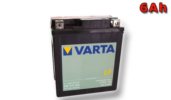 Moto baterie VARTA YTX7L-BS 12V 6Ah UNI