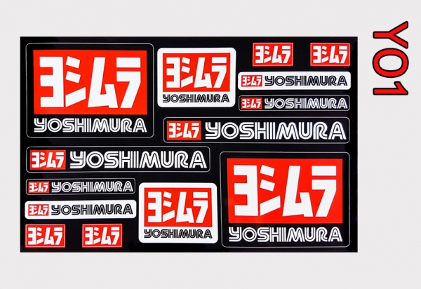 Samolepky YOSHIMURA YO1 UNI