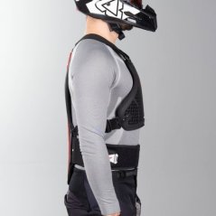 Chránič páteře a hrudi ZANDONA HYBRID ARMOUR PRO X7 (168-177 cm) 2307 červený LEVEL2