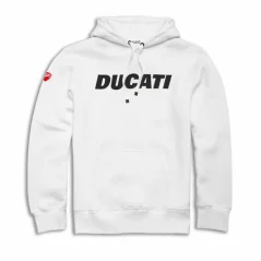 Sweatshirt/Hood DUCATI ESSENTIAL white 98780467
