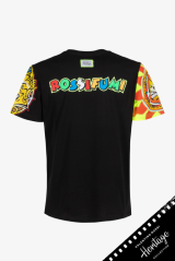 Triko VR46 HERITAGE Sole Luna Rossifumi černé 527604