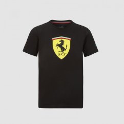 Triko Ferrari Scudetto černé 701210918-002