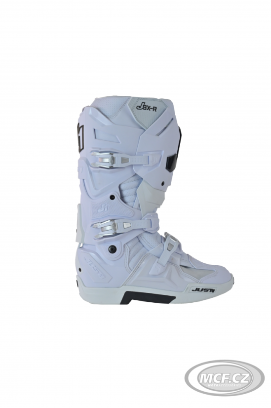 Moto boty JUST1 JBX-R MX bílé