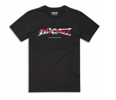Triko DUCATI LOGO 2.0 černé 98770790