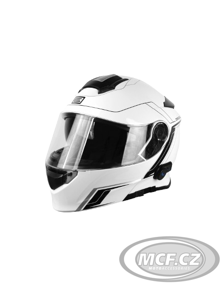 Moto přilba ORIGINE DELTA BLUETOOTH MOTION bílá