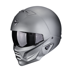 Motorcycle helmet SCORPION EXO-COMBAT II solid matt titan grey
