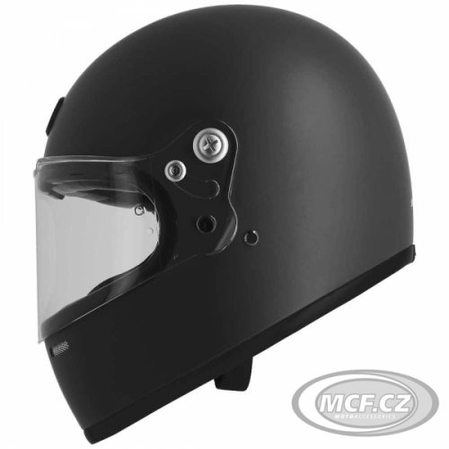 Retro helma na moto ASTONE GT RETRO černá matná