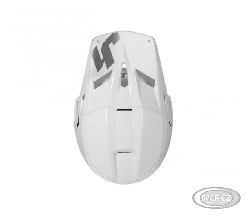 Moto přilba JUST1 J22F solid bílá