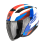 Moto přilba SCORPION EXO-230 COMICS bílo/modro/červená