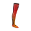 Nadkolenky FOX Flexair Fracture Kb Sock oranžové 36366-279