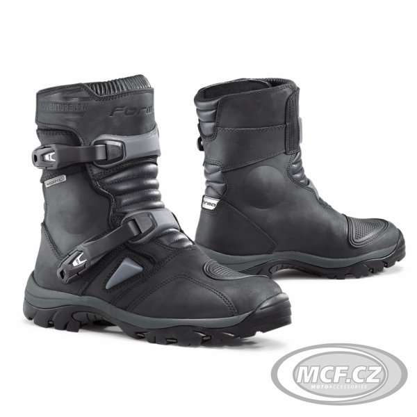 Moto boty FORMA ADVENTURE LOW DRY černé