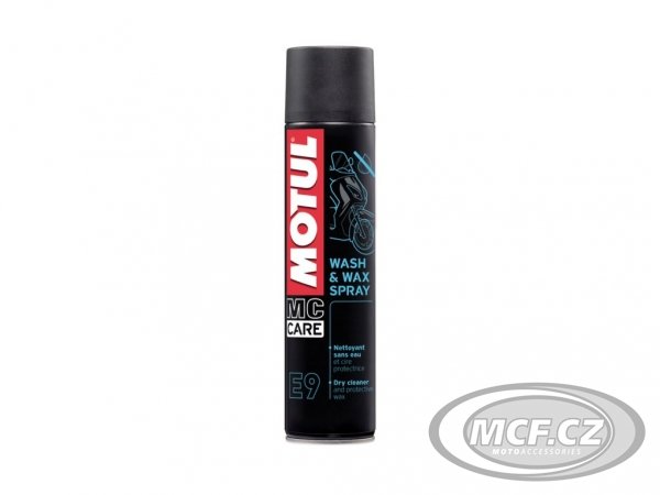 Čisticí vosk MOTUL E9 WASH/WAX Spray 400ml