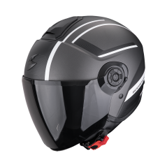 Moto přilba SCORPION EXO-CITY II COSMOS matná stříbrno/bílá