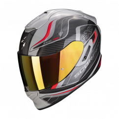 Moto helmet SCORPION EXO-1400 EVO AIR ATTUNE grey/black/red