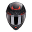 Moto přilba SCORPION EXO-RACE AIR FIM2 solid matná černo/červená