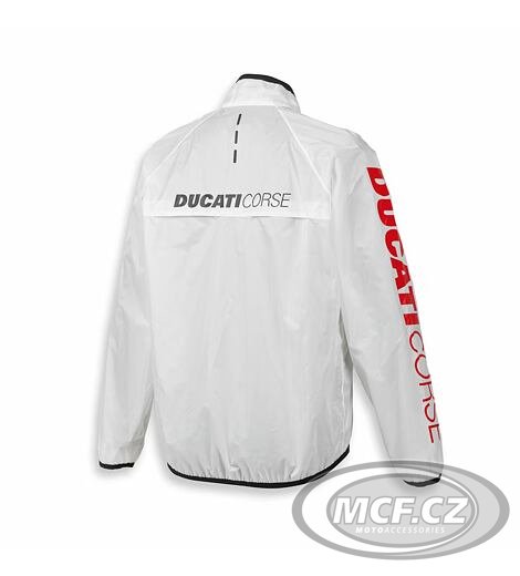 Nepromokavá bunda DUCATI DESMO bílá 98109229