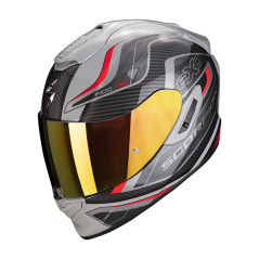 Moto přilba SCORPION EXO-1400 AIR ATTUNE šedo/černo/červená