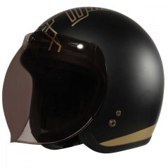 Retro helma na moto ORIGINE PRIMO LIMITED EDITION matná černá