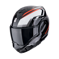 Moto přilba SCORPION EXO-TECH EVO FURIO černo/červená