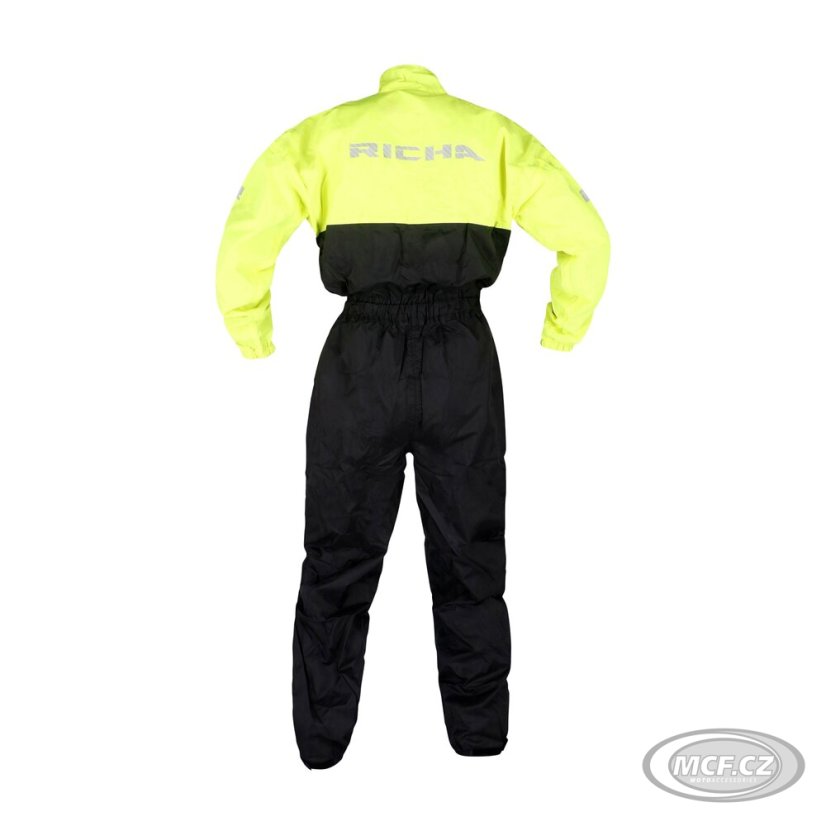 Moto pláštěnka RICHA SIMPLE 1-dílná žlutá fluo