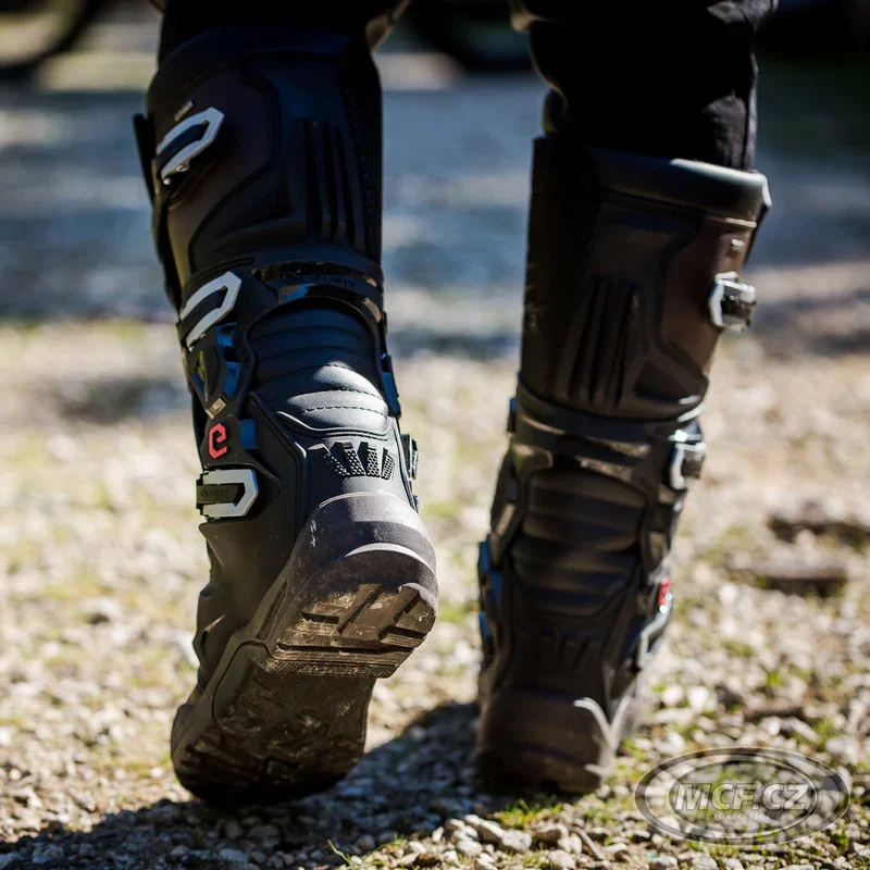 Moto boty ELEVEIT X-PRIVILEGE E-DRY ENDURO hnědé