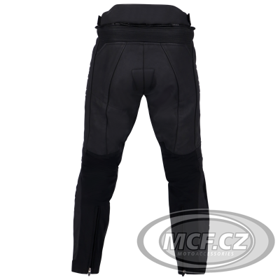 Moto kalhoty RICHA MATRIX 2 titanové kožené zkrácené