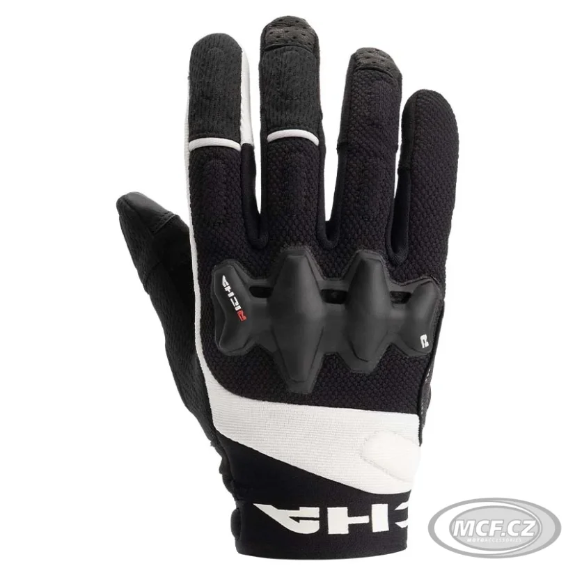 Moto rukavice RICHA JETSTREAM černo/bílé
