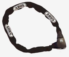 Zámek na moto ABUS IONUS 8900/110 - řetězový, na klíč, černý