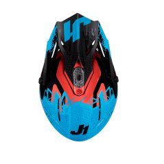 Kšilt JUST1 J38 MASK modro/červeno/černý