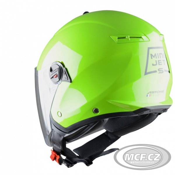 Moto přilba ASTONE MINIJET S apple