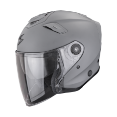 Motorcycle helmet SCORPION EXO-GT JET solid matte cement grey