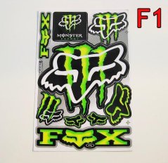 Samolepky FOX F1
