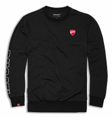 Mikina DUCATI DUCATIANA ROUND-NECK černá 98771205