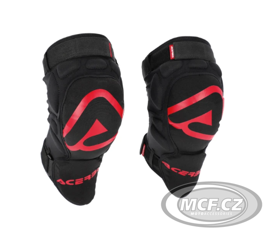 Chrániče kolen ACERBIS X-KNEE SOFT červené 23454.110