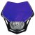 Maska na moto RACETECH V-FACE modrá