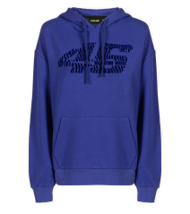 Dámská mikina VR46 ANIMALIER modro/fialová 526709