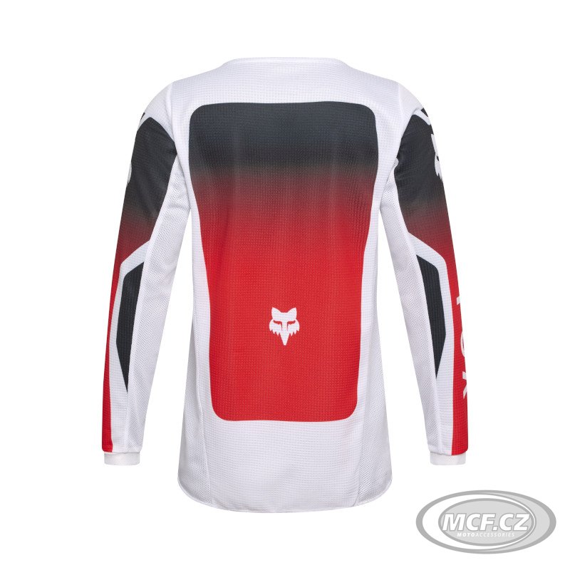 Dětský dres FOX 180 Jersey Youth Shield fluo červený 36328-110