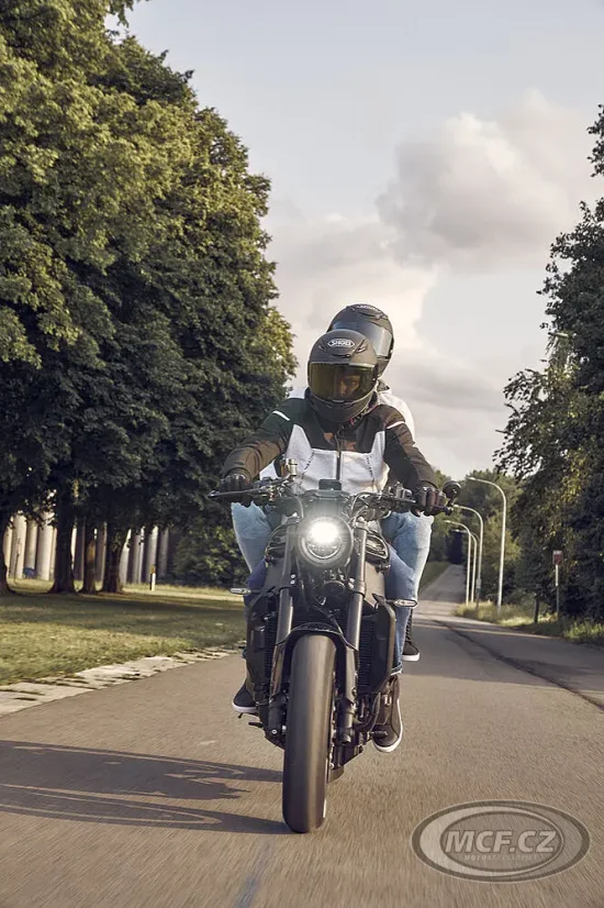 Motorcycle jacket RICHA STRADALE HOODIE grey