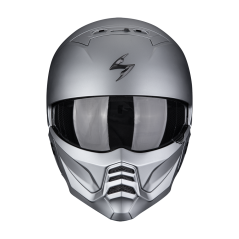 Motorcycle helmet SCORPION EXO-COMBAT II solid matt titan grey