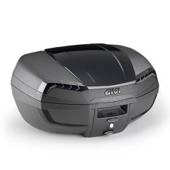 Riviera kufr GIVI černý Black Edition E46NB (Monolock s vlastní plotnou), černé plexi, objem 47 lt