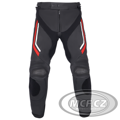 Moto kalhoty RICHA MATRIX 2  černo/červeno/bílo kožené
