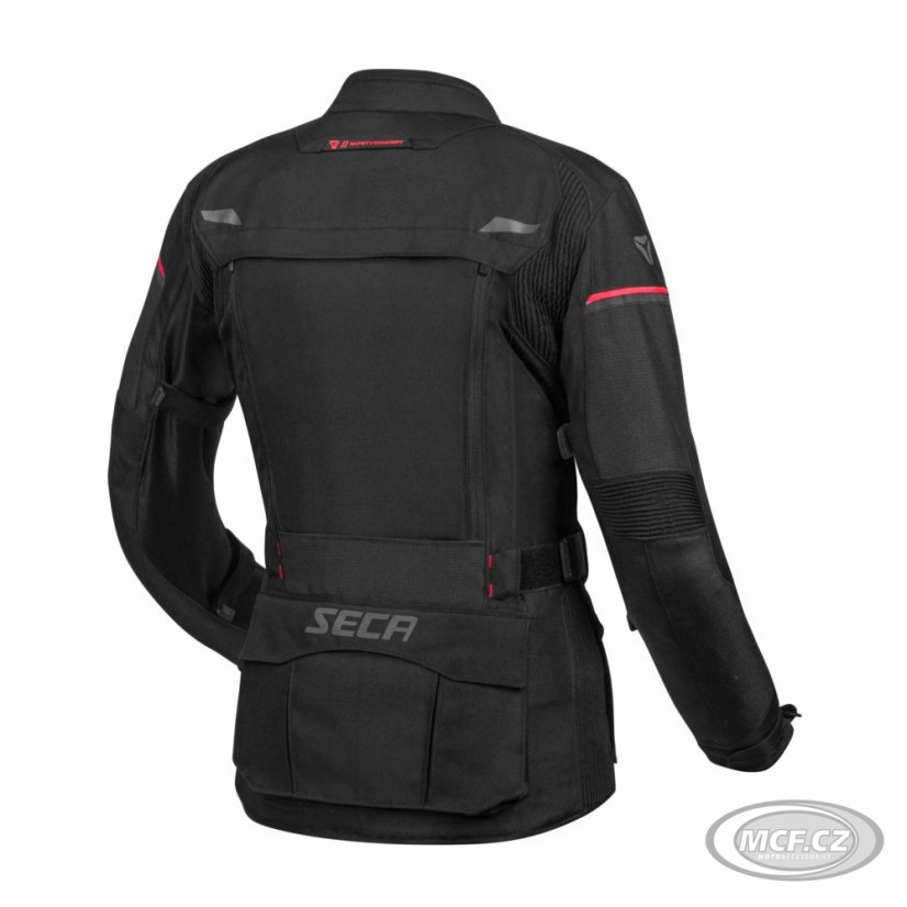 Dámská moto bunda SECA DISCOVERY LADY černá