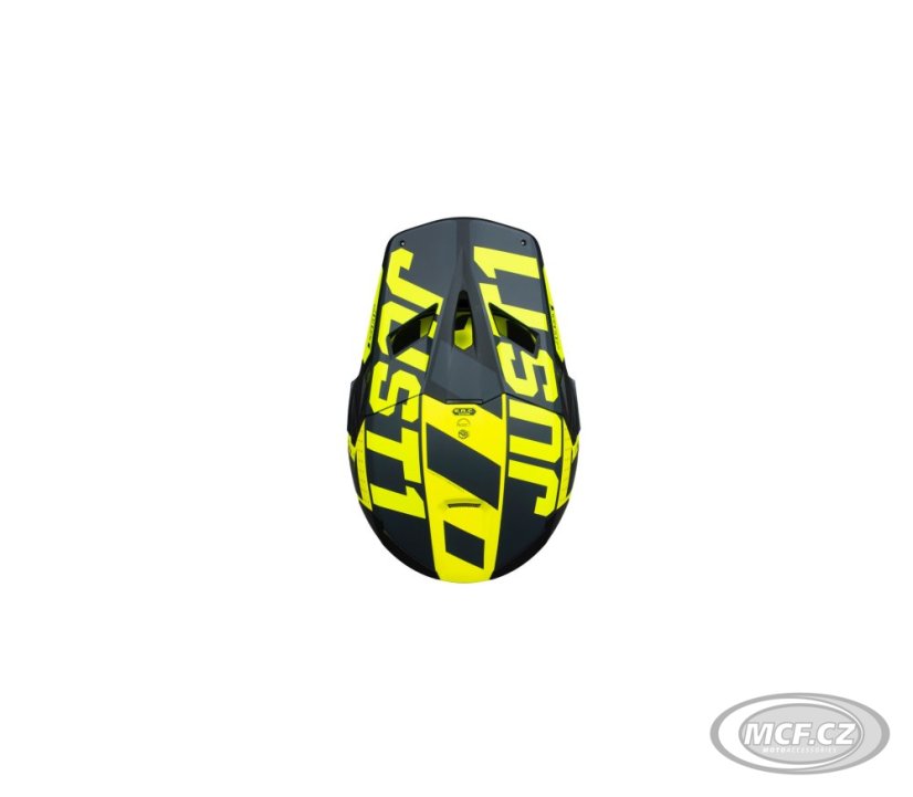 Moto přilba JUST1 J22F FALCON titanovo/černo/fluo žlutá