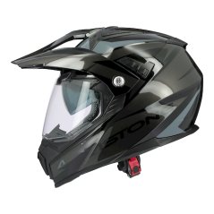 Moto přilba ASTONE CROSSMAX OURAGAN černá