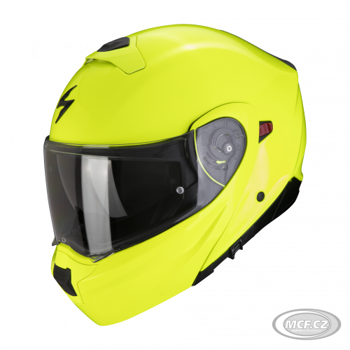 Moto přilba SCORPION EXO-930 EVO solid neonově žlutá