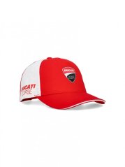 Dětská kšiltovka DUCATI BASEBALL červeno/bílá 24 46006
