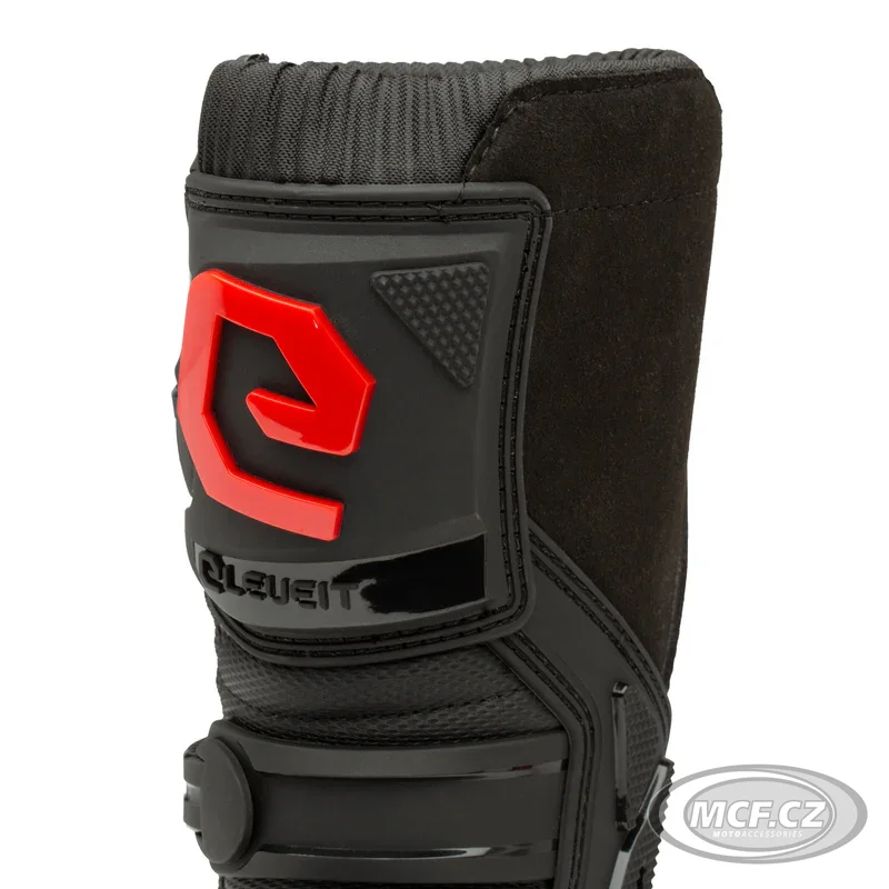 Dětské moto boty ELEVEIT X-PEAK černo/červené