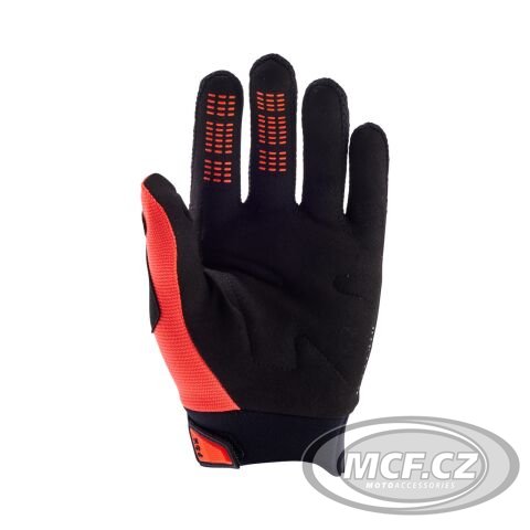 Dětské moto rukavice FOX DIRTPAW fluo oranžové 31389-824